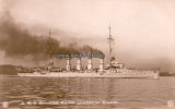 Deutsches Reich Ansichtskarte/Postkarte/S.M.S. Stralsund. Kleiner geschützter Kreuzer. -