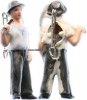 Drittes Reich WHW/Winterhilfswerk/Porzellanfigur/Arbeiter mit Kreuzhacke -