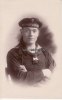 Deutsches Reich Fotokarte/Matrose mit Mützenband/Stammdivision -