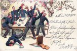 Deutsches Reich Litho/Prosit Neujahr -