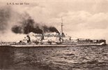 Deutsches Reich Ansichtskarte/Postkarte/S.M.S. von der Tann/Mit Feldpost Stempel: Kaiserl. ... -