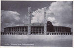 Berlin Ansichtskarte / Postkarte / Berlin / Eingang zum Reichssportfeld -