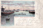 Herne / Westfalen Ansichtskarte / Postkarte / Hafen u. Zeche Friedrich d. Grosse bei Herne. -