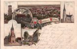 Witten Litho/Gruss aus Witten./Helenenthurm/Marien-Kirche/Haus-Witten/Die Wittener... -