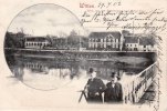 Witten Ansichtskarte/Postkarte/Witten/Blick von der Ruhrbrücke nach Belle Vue -