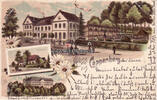 Cappenberg/Lünen Litho/Gruss aus Cappenberg/Cappenberger Hof./Forsthaus./Schloss. -
