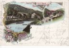 Stephannopel/Hemer Litho/Gruss aus Winterhoff (Stephannopel.)/Gasthof von Carl Geck/Vorderansicht -