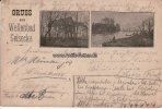 Geisecke/Schwerte Ansichtskarte/Postkarte/Vorläufer/Gruss aus Wellenbad Geisecke. -