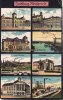 Duisburg-Meiderich Ansichtskarte/Postkarte/Duisburg-Meiderich./Rathaus./Real-Gymnasium./Bahnhof./.. -
