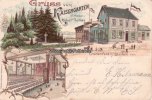 Elberfeld/Wuppertal Litho/Gruss vom Kaisergarten/Inhaber: Robert Thomas/Gronenfeld b/Elberfeld den -