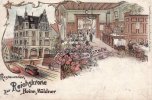 Barmen/Wuppertal Litho/Gruss aus Barmen/Restauration zur Reichskrone Heinr. Müldner -