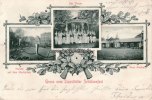 Lippstadt 1901 Ansichtskarte/Postkarte/Gruss vom Lippstädter Schützenfest/Parade auf dem... 3