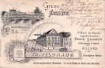 Hagen i/W. Vorläufer-Litho/Gruss aus Hagen i/W./Th. Feldhaus/Gutes bürgerliches Gasthaus... -