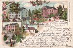 Oestrich/Letmathe/Iserlohn Litho/Gruss aus Oestrich b/Letmathe/Restaurant <i>Holtschmit</i>/Ev. Schule./... -