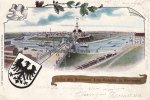 Dortmund Ansichtskarte/Postkarte/Hafen des Dortmund-Ems-Kanales zu Dortmund. -