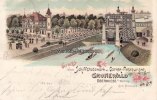Oberwiese b/Waltrop Litho/Gruss vom Schiffshebewerk u. Garten-Restaurant Grunewald/Oberwiese... -