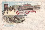Ohligs/Solingen Litho/Gruss aus Ohligs/Weingrosshandlung Rudolf Küpper. -