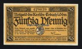 Erbach im Odenwald/Hessen 50 Pfg Kreis -
