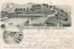 Remscheid Litho/Gruss von der Remscheider Thalsperre./Wappen der Stadt Remscheid/1... -