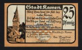 Kamen 25 Pfg Stadt -