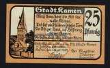 Kamen 25 Pfg Stadt -