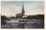Frankfurt a. M. Ansichtskarte/Postkarte/Dampfer Siegfried/Nauheimer's Personenschiffahrt -