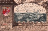 Dortmund/Hörde Ansichtskarte/Postkarte/Mit geprägtem Wappen/Hörde/Total -