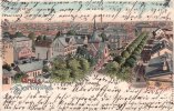 Dortmund Litho/Gruss aus Dortmund./Südwall m. Gymnasium. -