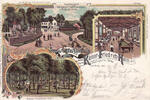 Dortmund / Wellinghofen / Hörde Litho/Gruss aus dem Kaiser=Friedrich=Hain / Wellinghofer=Heide bei Hörde, den/... -