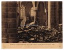 Deutsches Reich/Belgien/Lisseweghe/Zeebrügge Reproduziertes Foto/Die Kirche von Lissenweghe=Zeebrügge, die am 8 Mai 1918 ... -