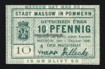 Massow/Pommern 10 Pf Stadt -