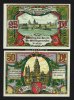 Mainz 25 Pf, 50 Pf Stadt -