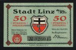 Linz 50 Pf Stadt -