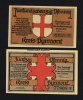 Pyrmont 25 Pf, 50 Pf Kreis -