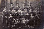 Deutsches Reich Fotokarte/Auf den Mützenbändern: Werft Division -