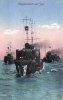 Deutsches Reich Ansichtskarte/Postkarte/Torpedoboote auf See. -