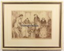 Koblenz Zeichnung/Robert Gerstenkorn/Altkleider und Spinnstoffsammlung Bild
