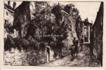 Laon/Frankreich Künstlerkarte/Postkarte/Laon. Porte des Chenizelles. gez. v. Karl Lotze. -