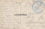 Deutsches Reich/Wilhelmshaven Ansichtskarte/Postkarte/mit Briefstempel Kaiserliche Marine Bekleidungsamt ... -