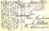 Deutsches Reich Ansichtskarte/Postkarte/mit Briefstempel Kaiserliche Marine der 2. ... -