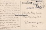 Laon/Frankreich Feldpostkarte mit Feldpoststempel K.D. Feldpoststation Nr 76a/Borlinghaus ... -