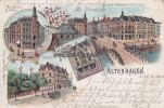 Altenhagen Litho/Gruss aus Altenhagen./Restauration Ed. Schulte./Kaisergarten./Hotel ... -