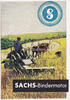 Drittes Reich Werbekarte/Ansichtskarte/SACHS-Bindermotor Bild