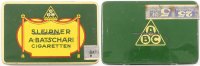 Deutsches Reich Zigarettendose/Blechdose/Sleipner A. Batschari Cigaretten/ABC/25 Sleipner -
