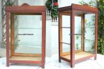 Deutsches Reich Glasvitrine aus Verkaufsraum (Gastwirtschaft) mit rückseitiger Tür -