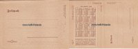 Drittes Reich Blanko Feldpostbrief mit Kalender von 1943 und Gummierung zum zukleben Bild
