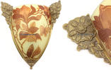 Frankreich Jugendstil Lampe / Eckleuchte / Funktionsfähig -