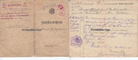 Deutsches Reich / Iserlohn / Landsturmschein / Ausgestellt am 27. Juli 1906 -