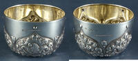 London / England Zuckerdose / Zuckerschale / Hersteller RS / Sterling Silber -