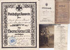 Deutsches Reich Militärpaß, Soldbuch, Foto und Vorläufiger Ausweis - Eisernes Kreuz 2. Klasse -